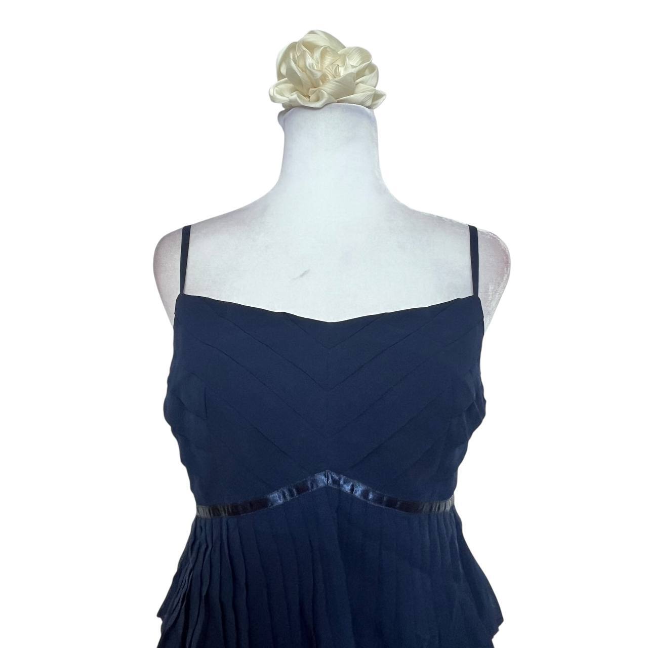 Navy Ruffled Layers