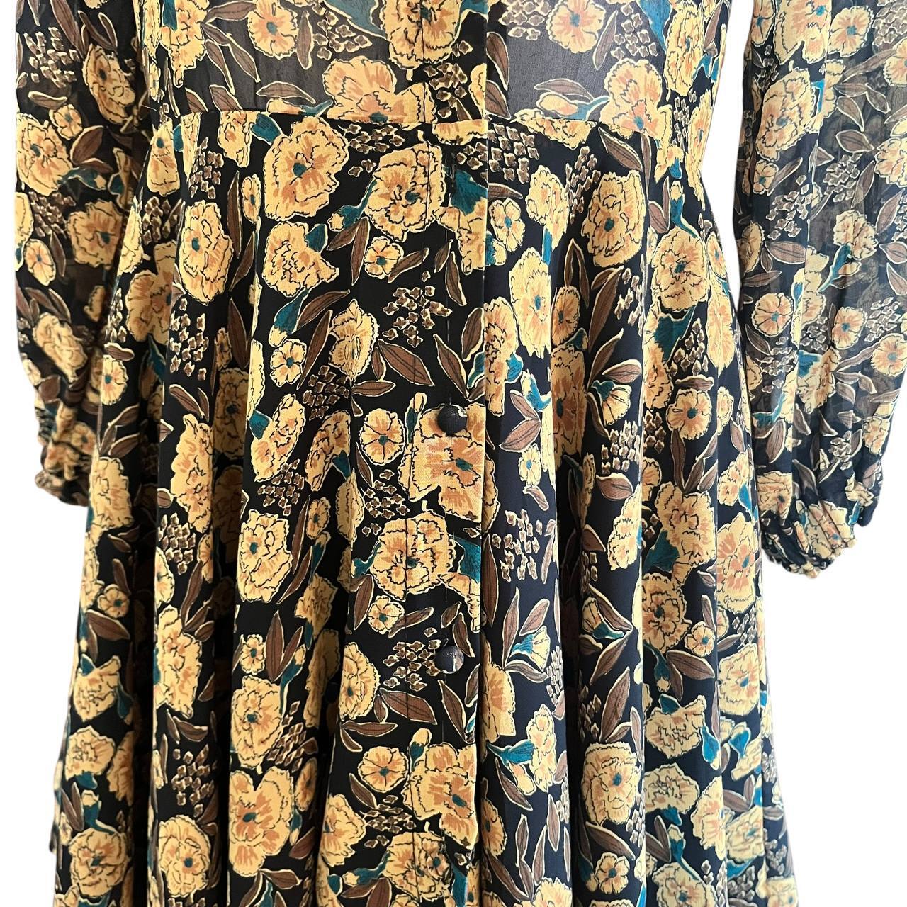 Floral Print Mini Dress