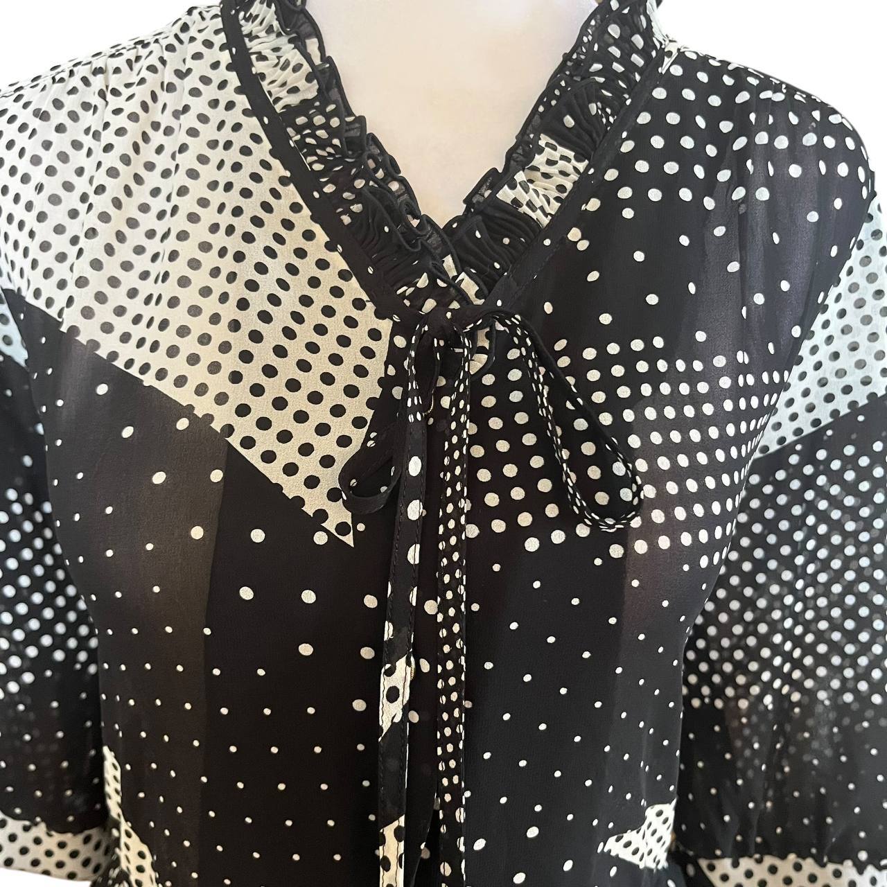 Polka Dot Print Dress