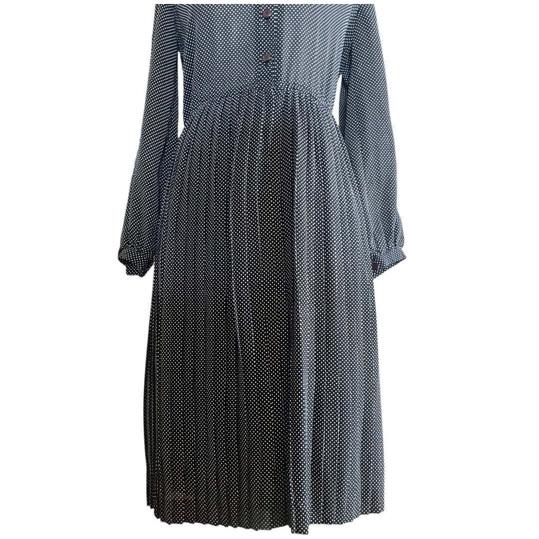 Vintage Blue Collared Dress