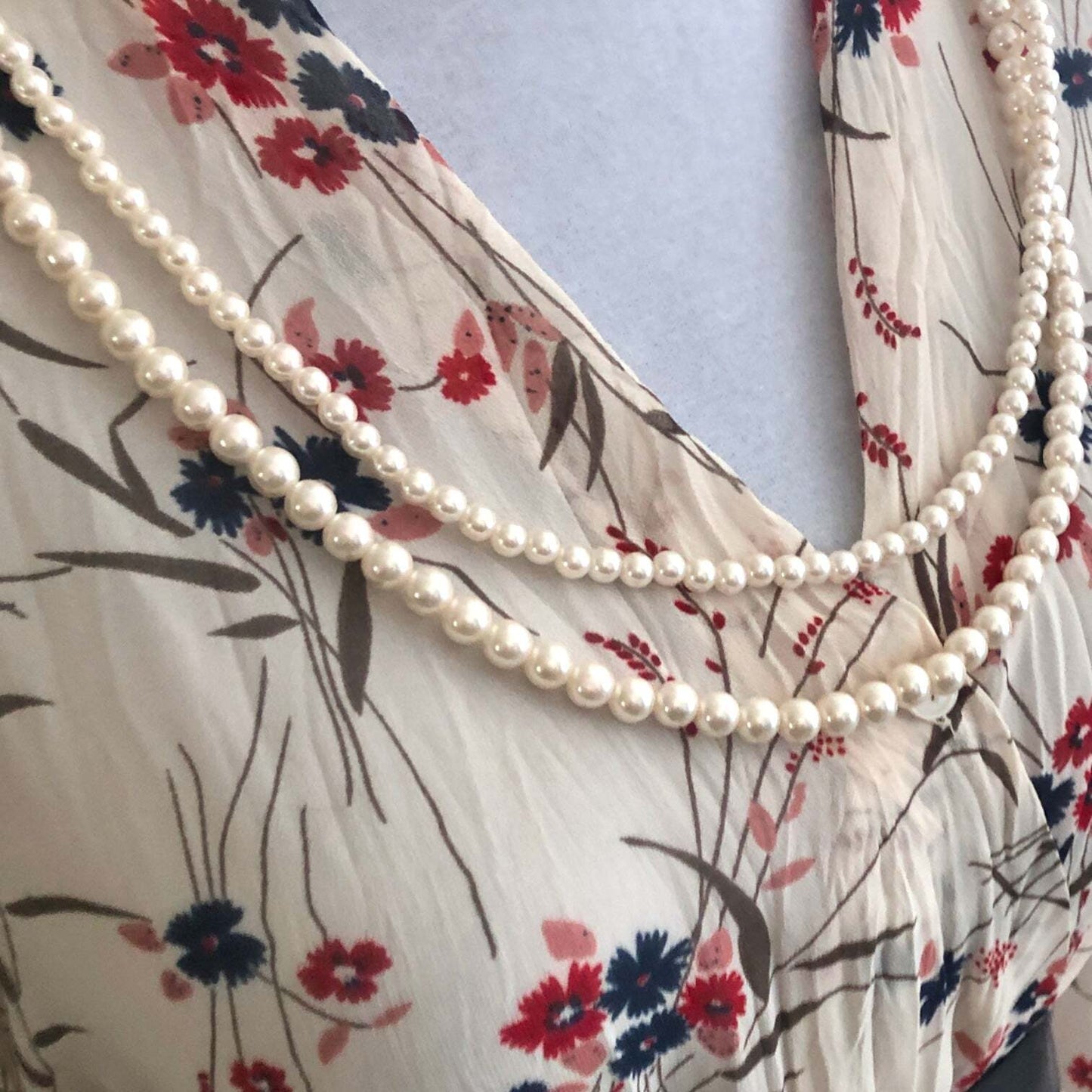 Floral Long-Sleeved Maxi Dress