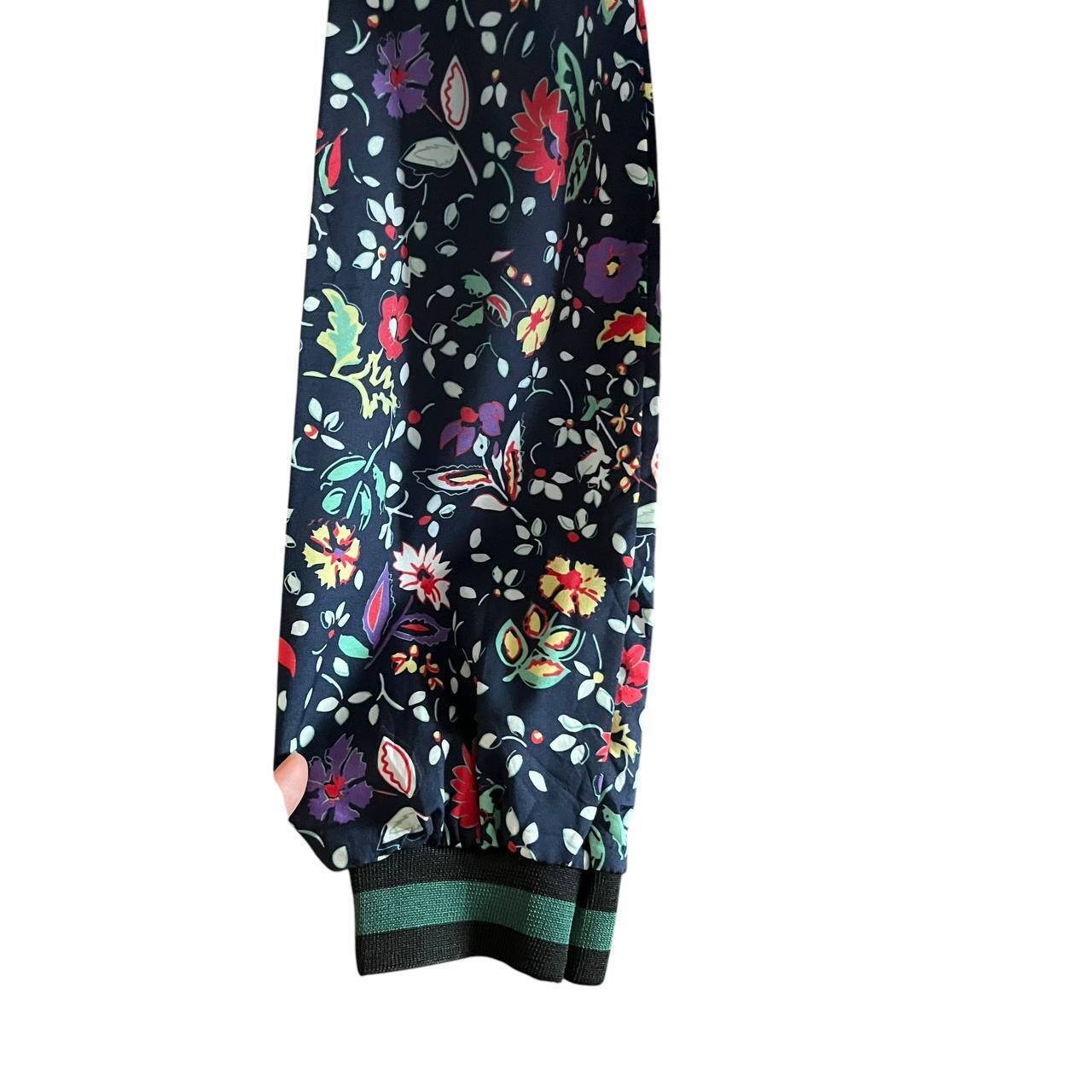 Mini Floral Flared Skirt Dress