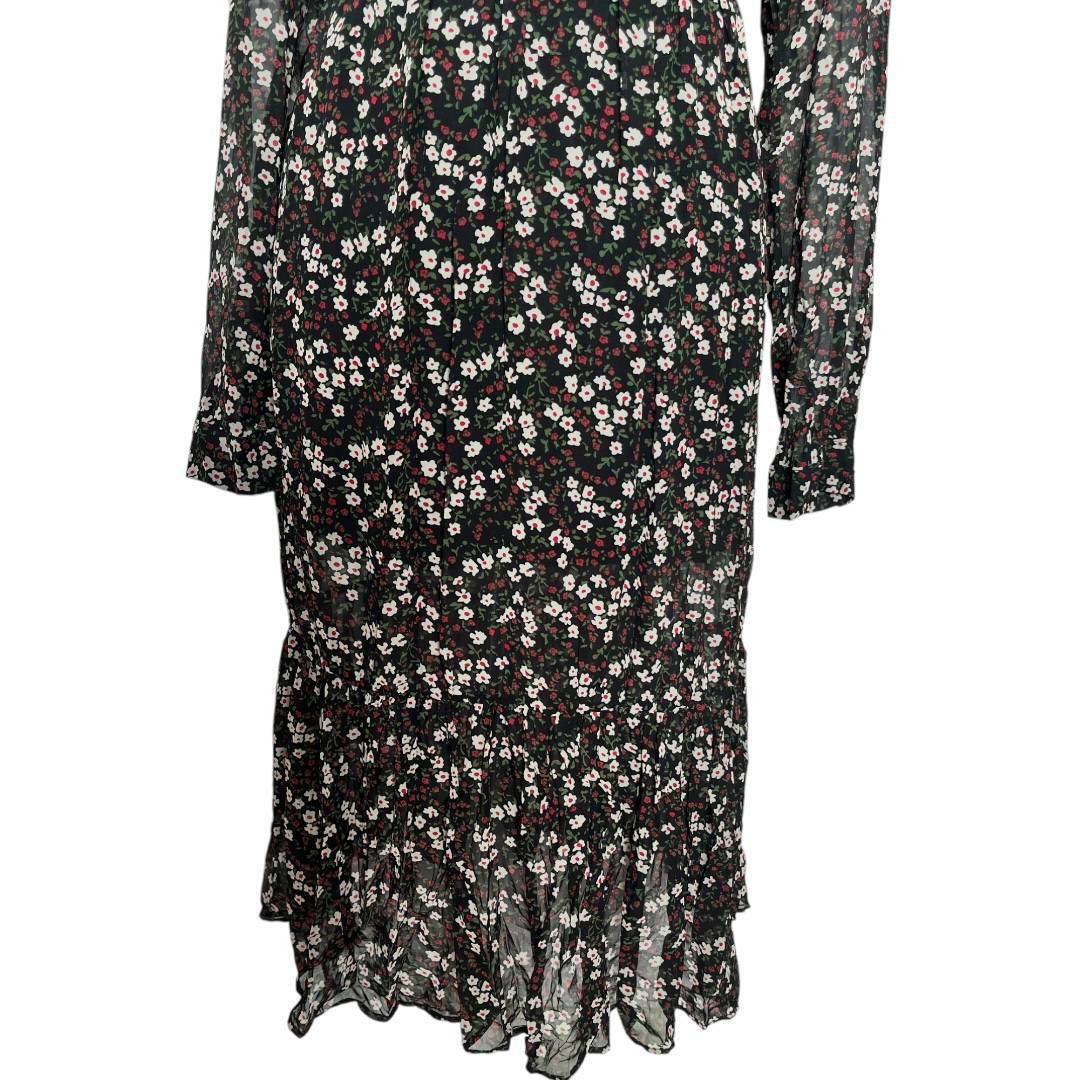 Black Floral Maxi Dress