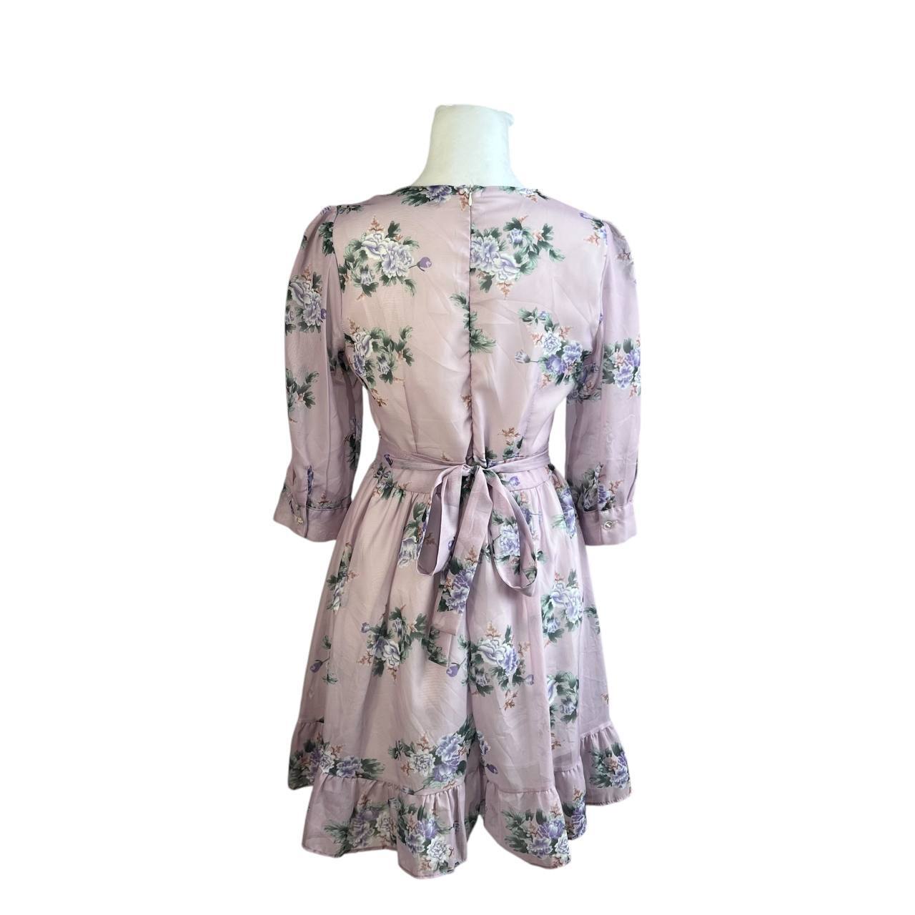 Floral Print Mini Dress