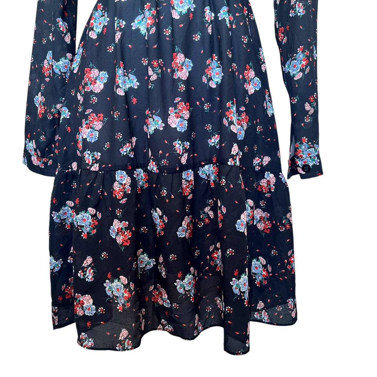 Button-Up Bohemian Floral Dress