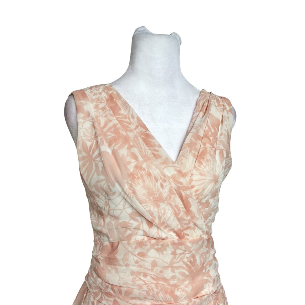 Floral V-Neck Mini Dress