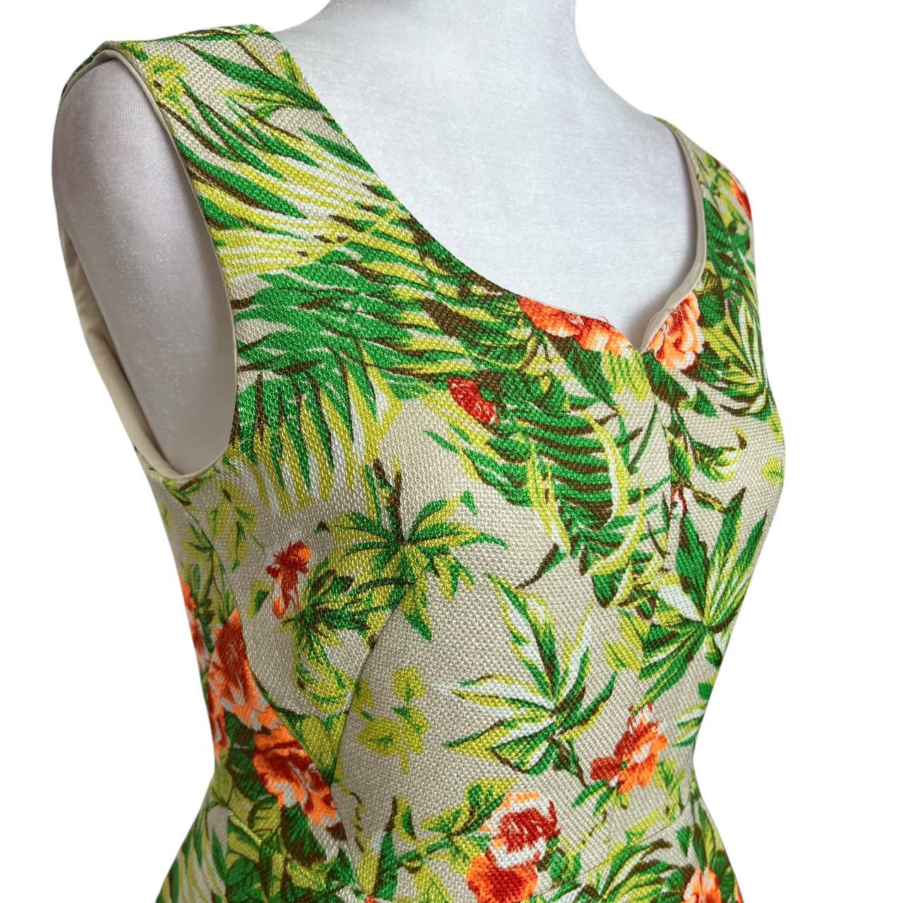 Floral Print Fit and Flare Dress