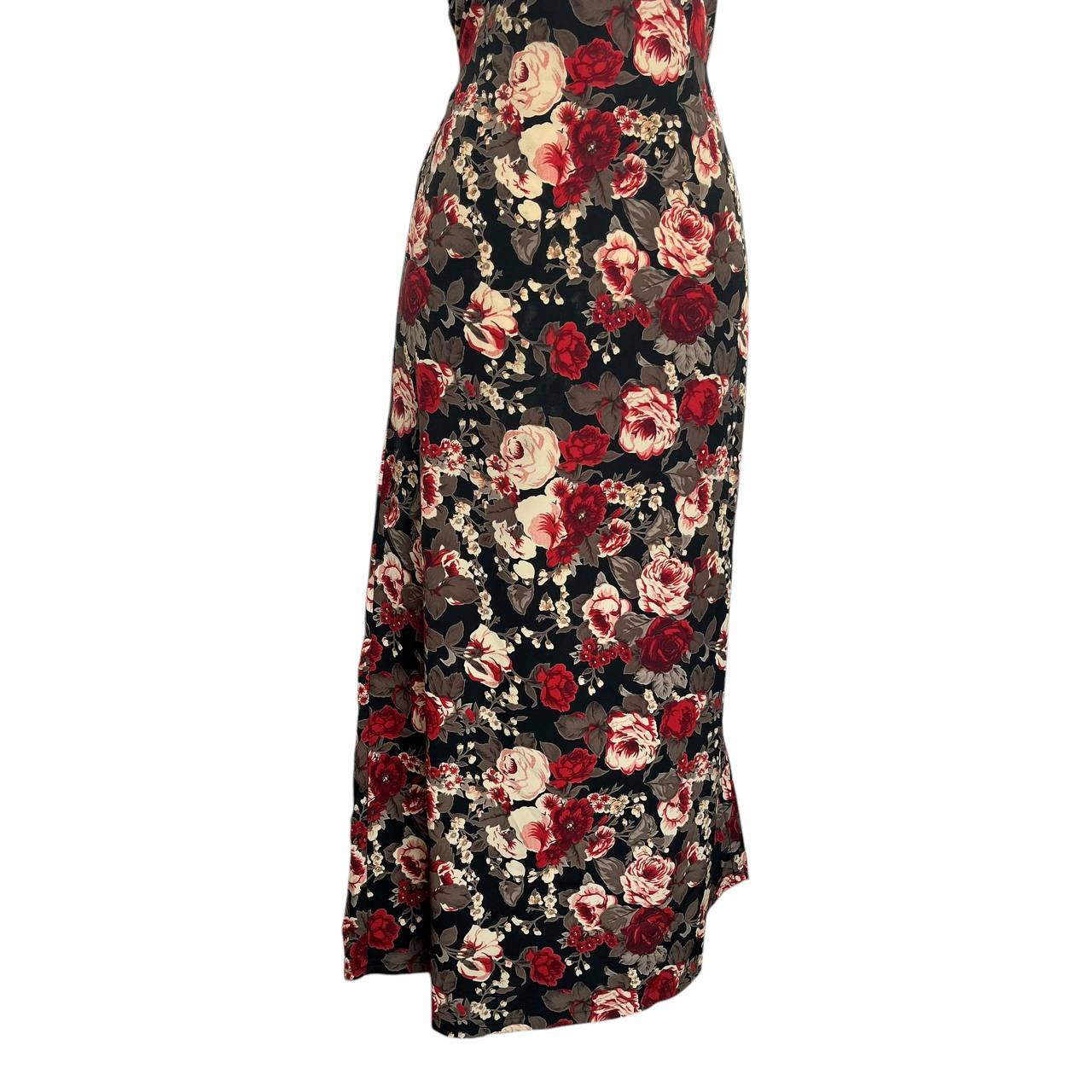 Floral Print Maxi Dress