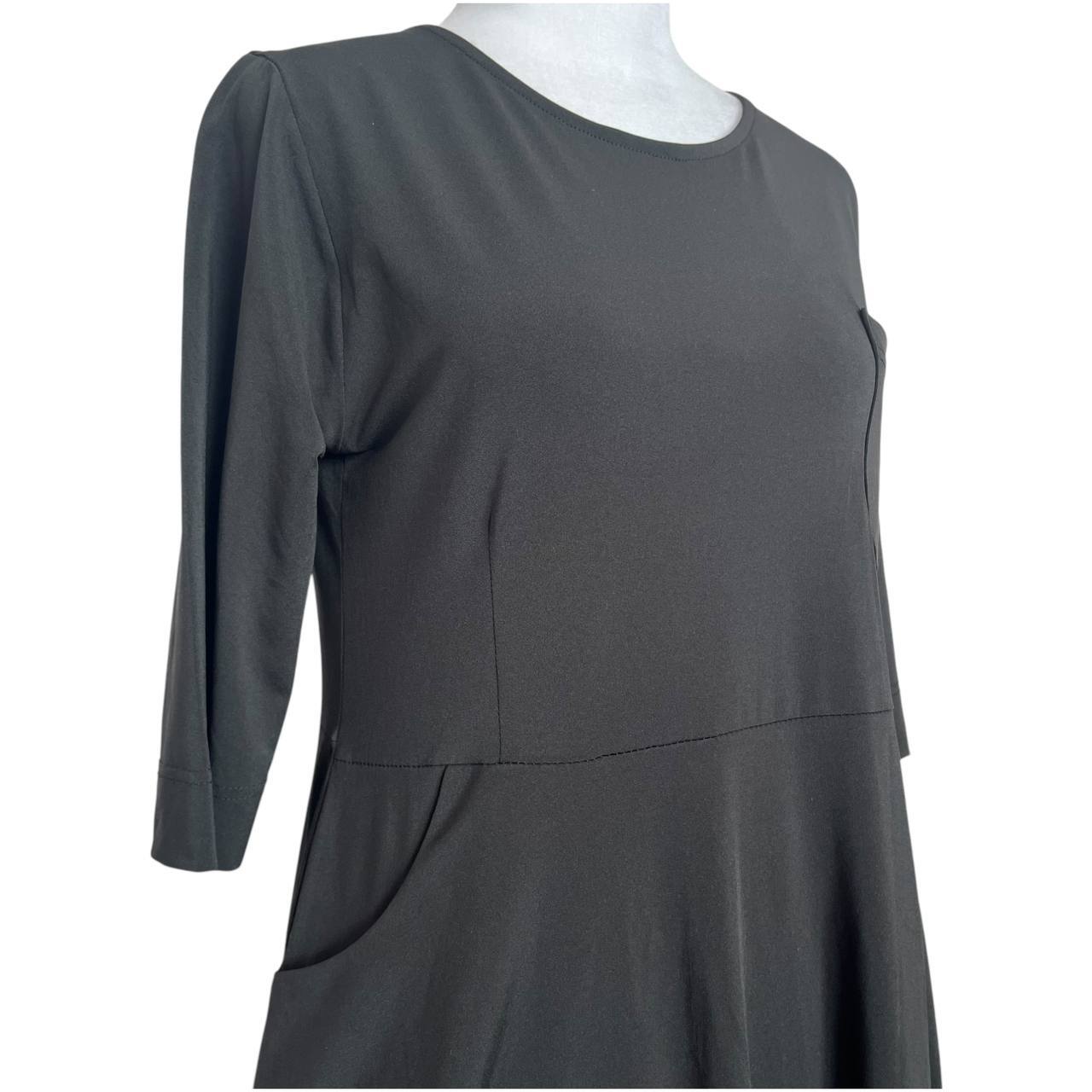 Elegant Black Casual Dress