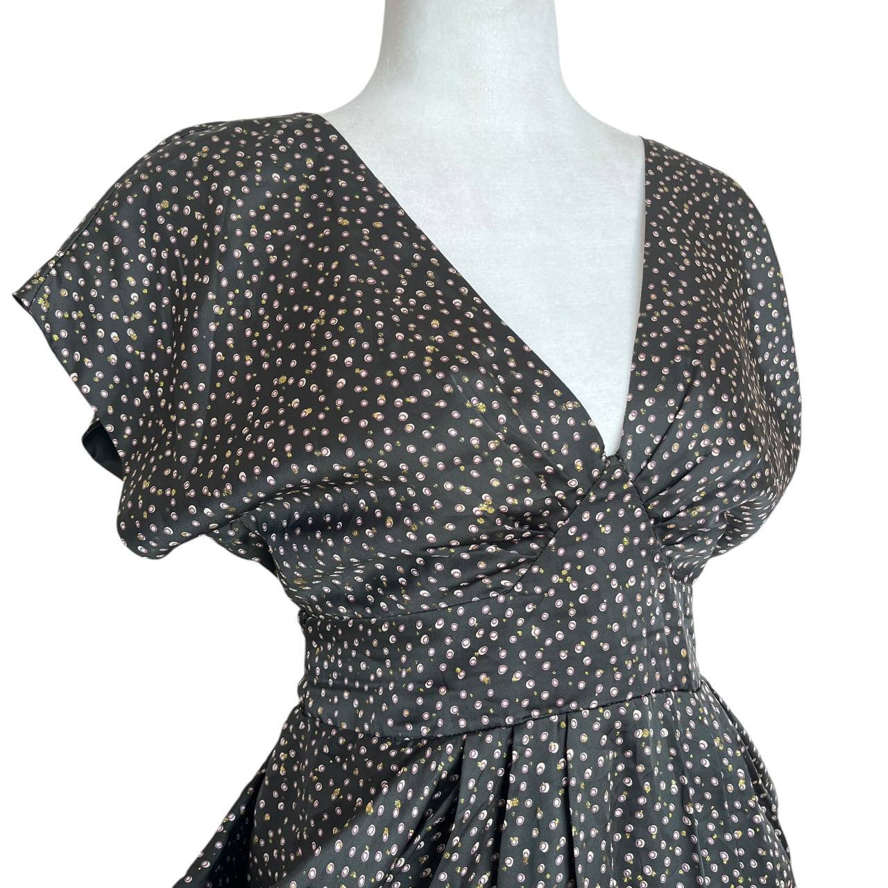 Polka Dot V-Neck Dress