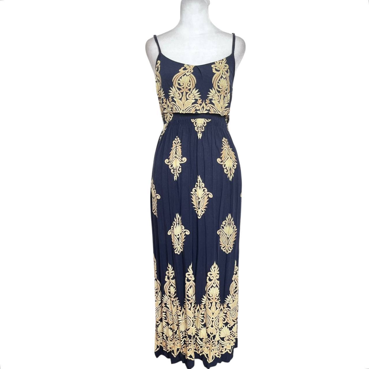 Dark Embroidered Sundress