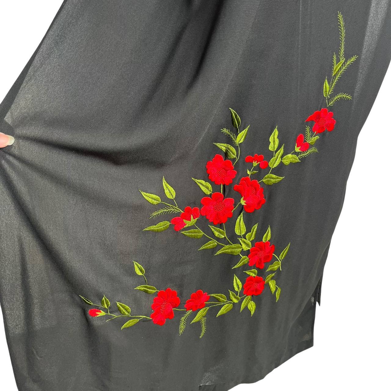 Rose Embroidered Cheongsam