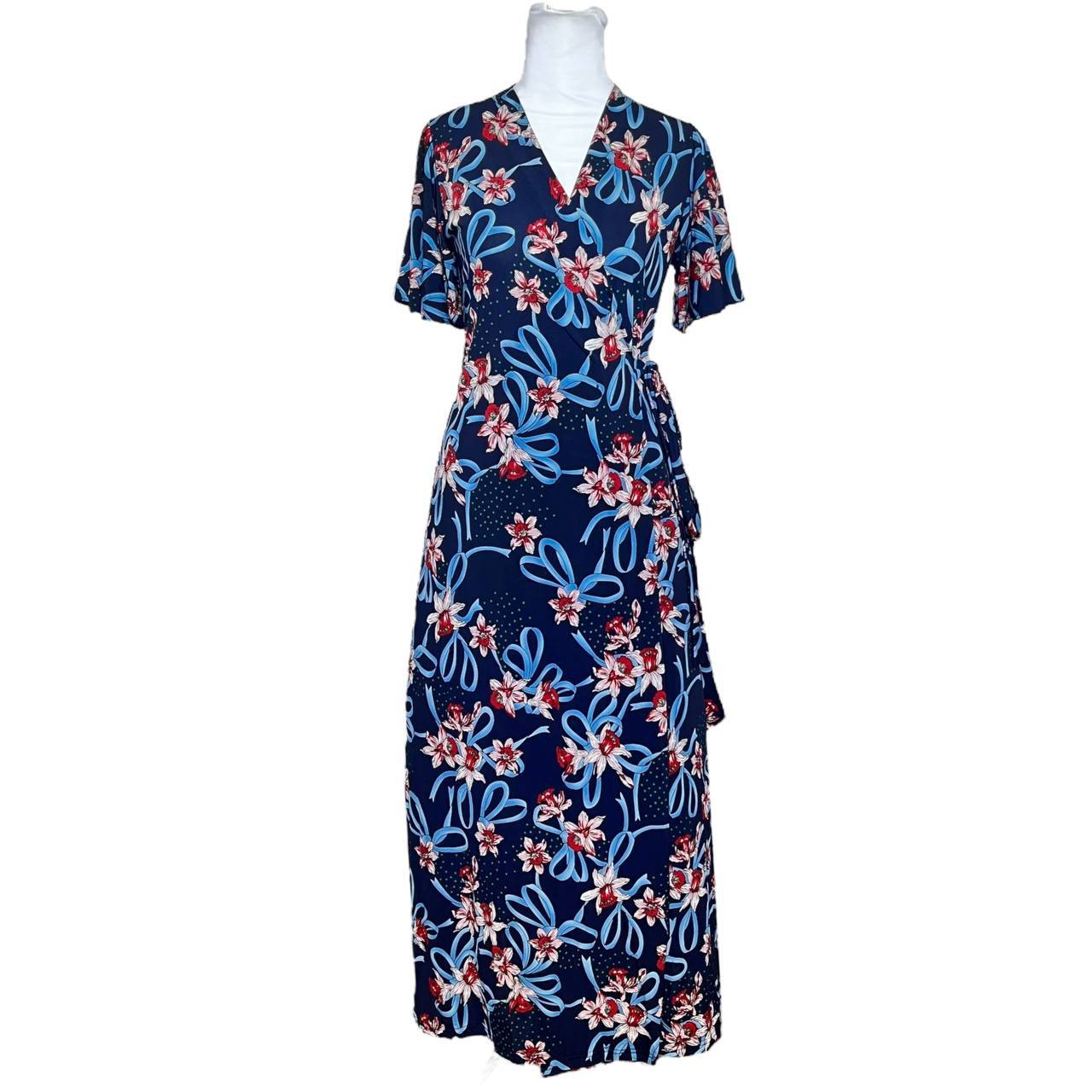 Floral Wrap Dress