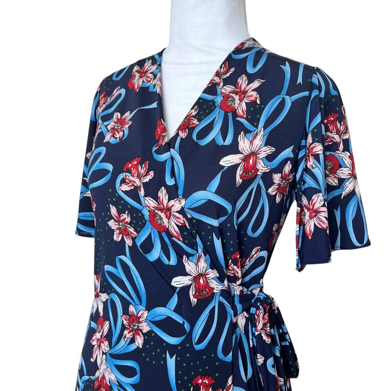 Floral Wrap Dress
