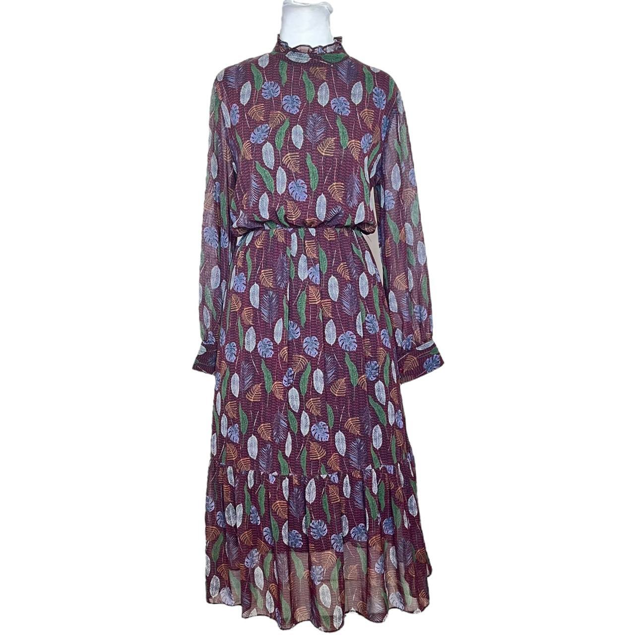 Floral Print Midi Dress