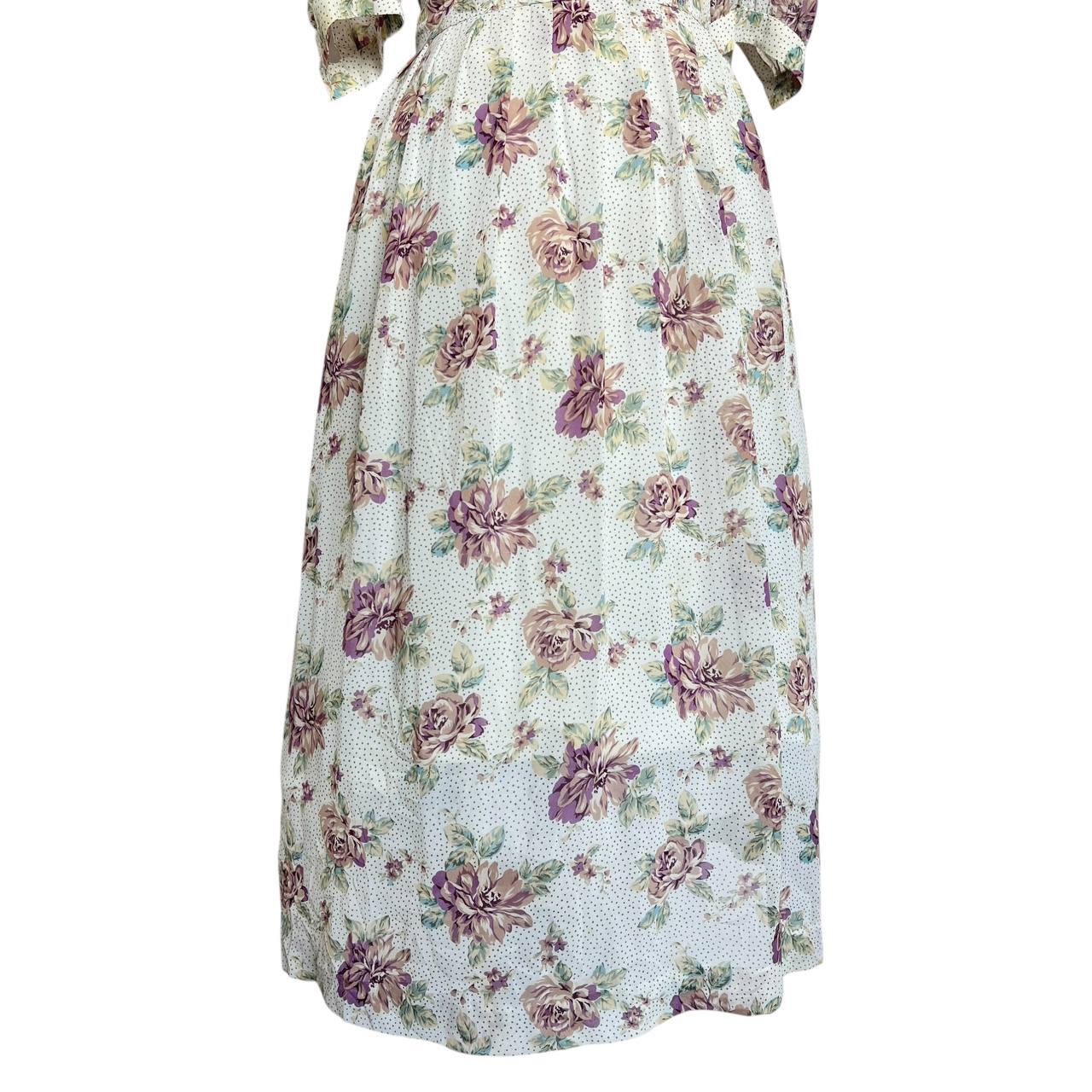 Vintage Floral Day Dress