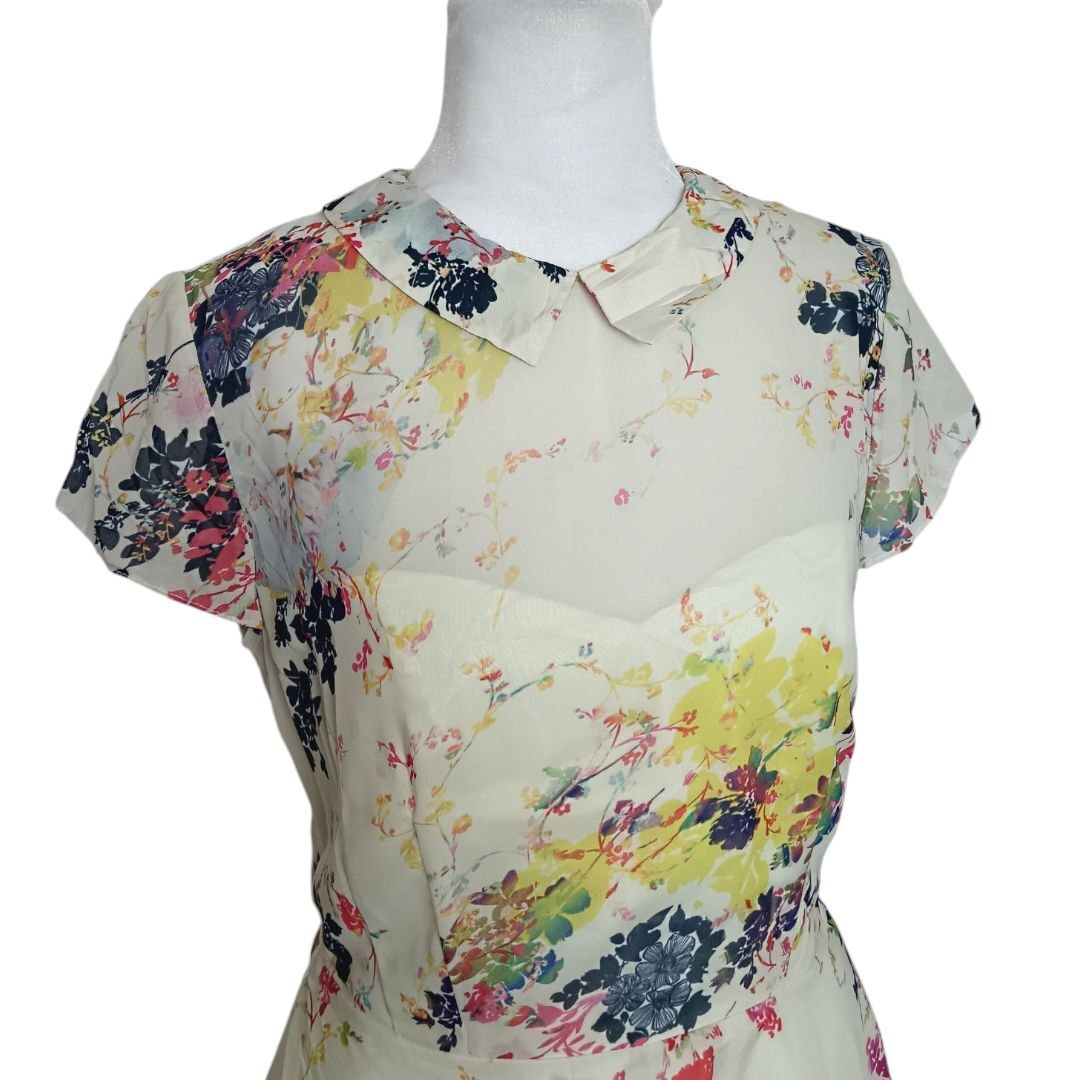 Floral Fit-and-Flare