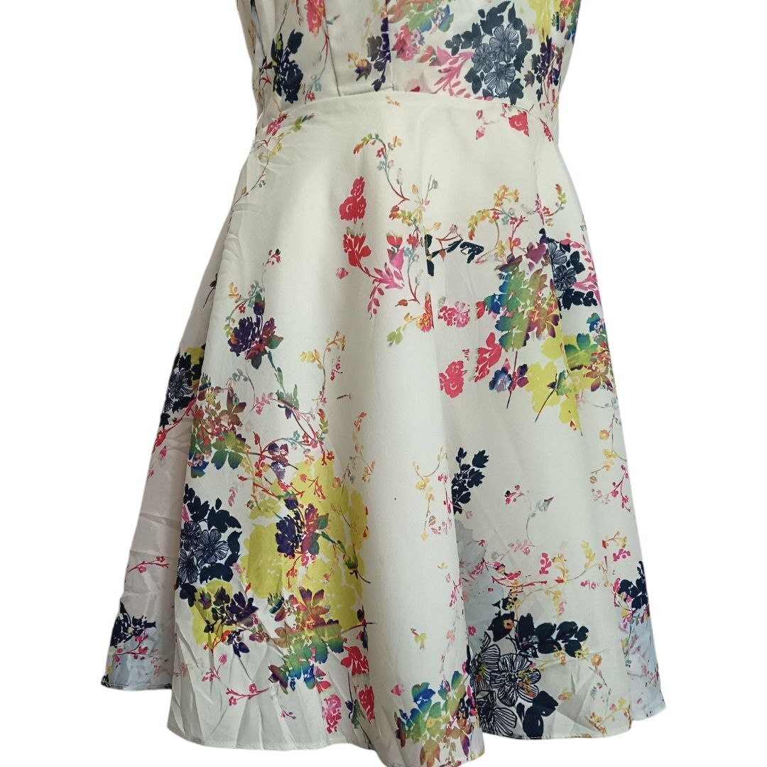 Floral Fit-and-Flare