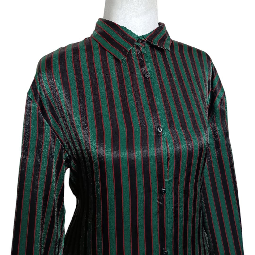 Striped Shirt Dress