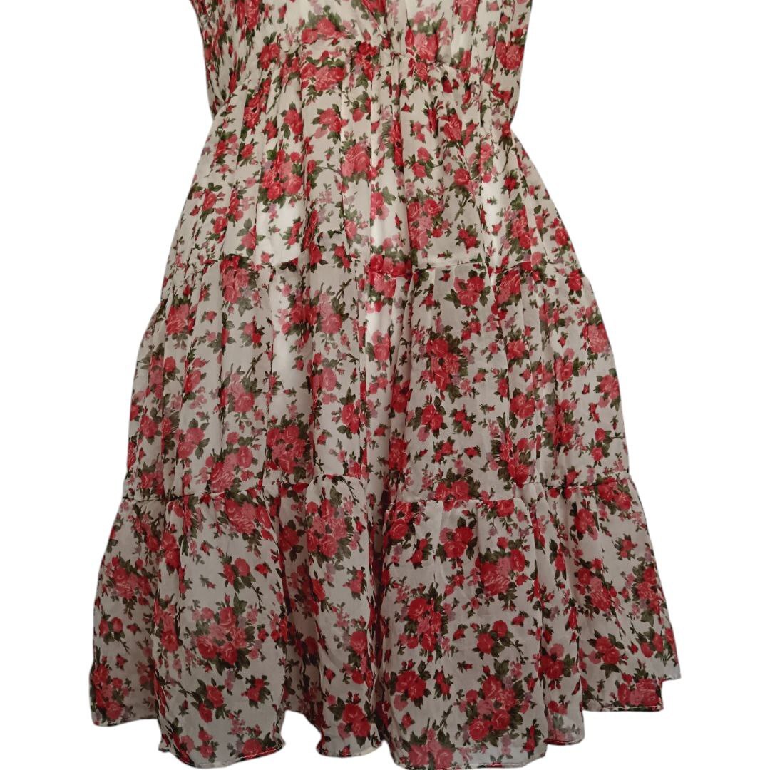 White Floral Sundress (ms check)