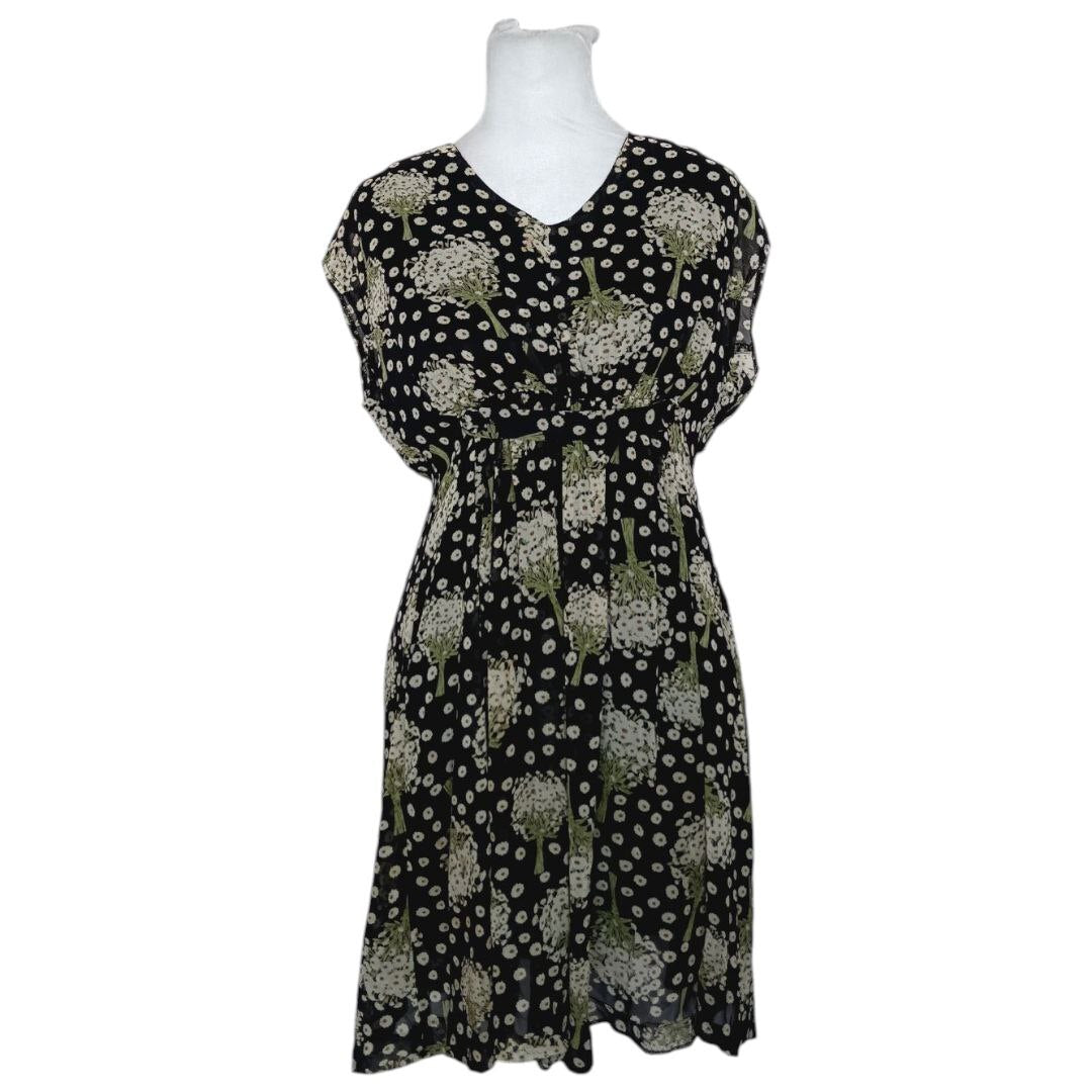 Polka Dot Floral Dress