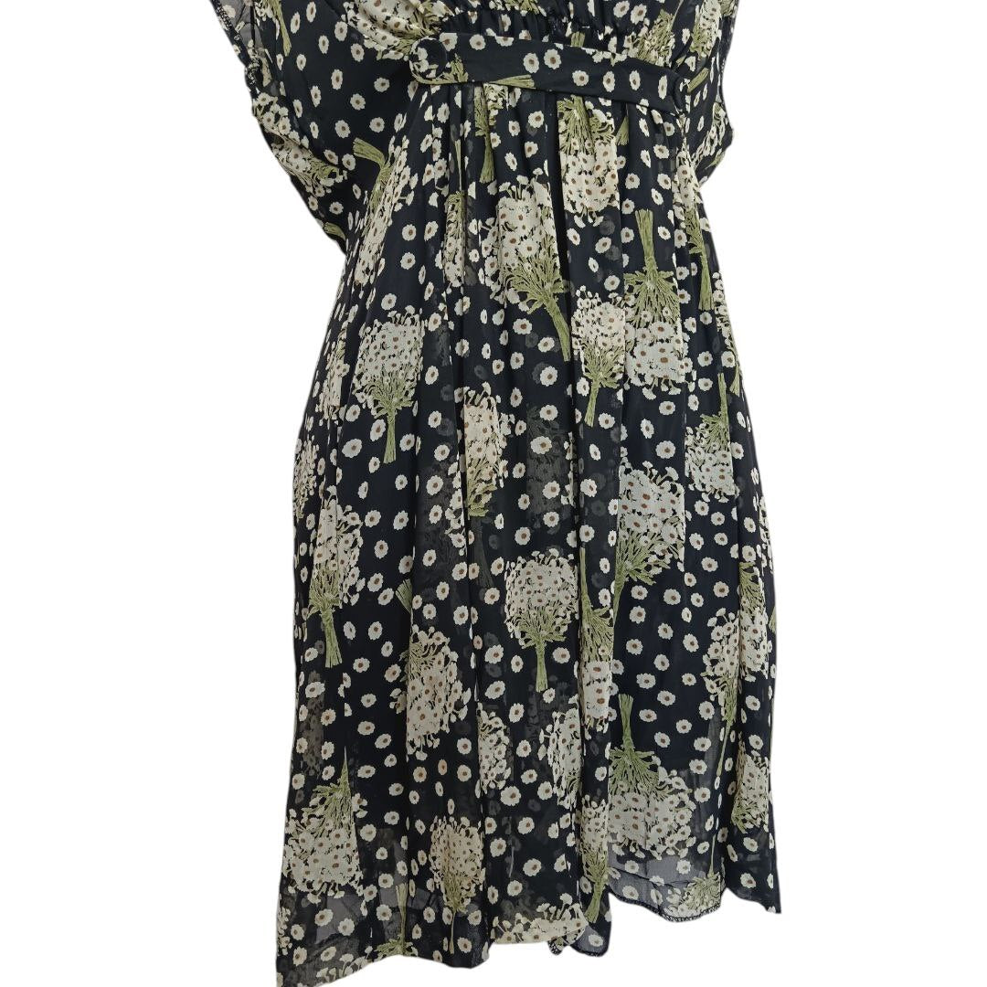Polka Dot Floral Dress