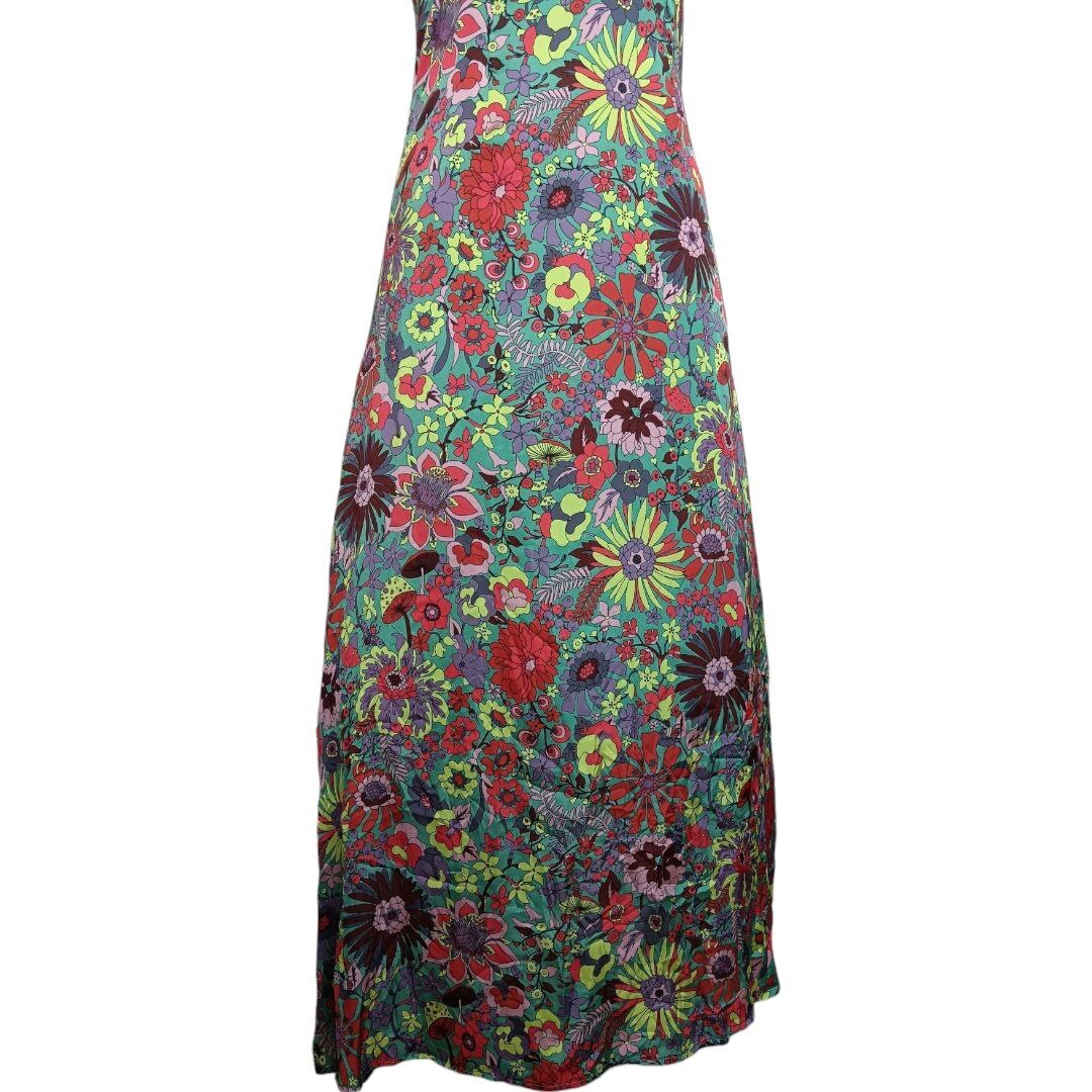 Vibrant Floral Maxi