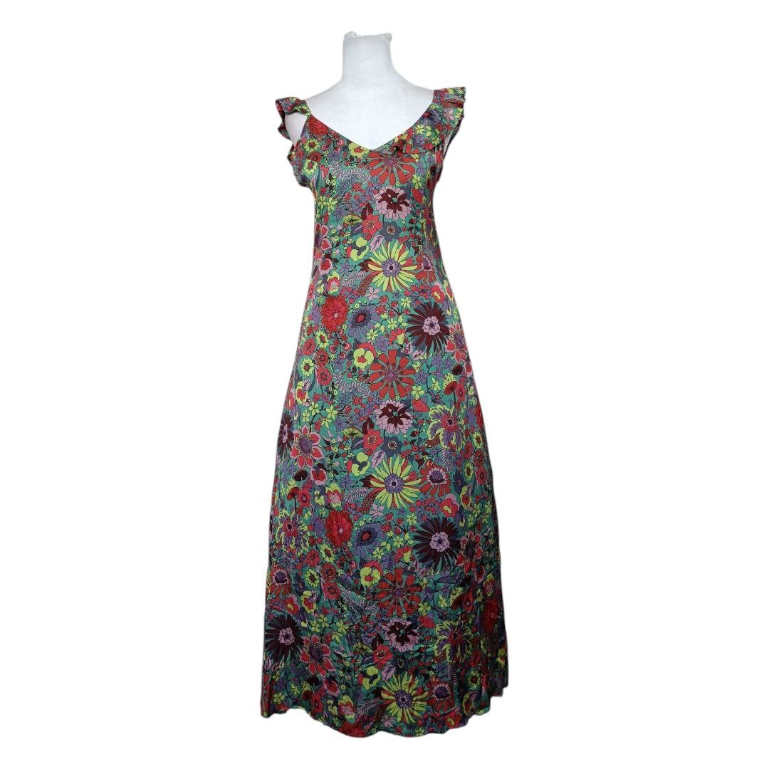 Vibrant Floral Maxi