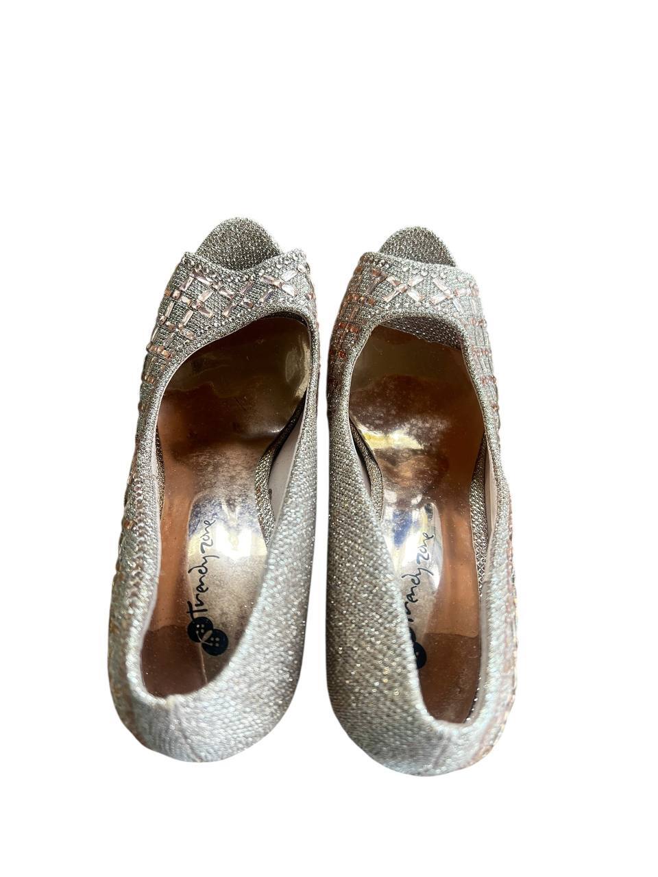 Rose Gold Peep-Toes
