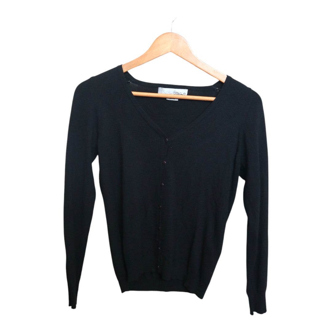 Classic Black Cardigan