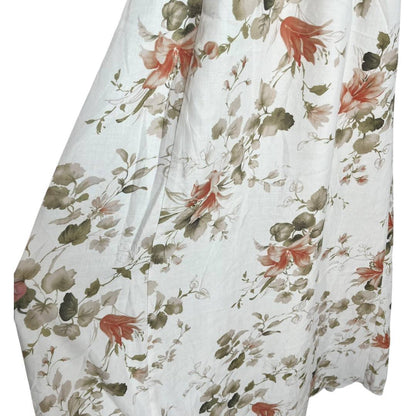 Cream Floral Bohemian Maxi Sundress