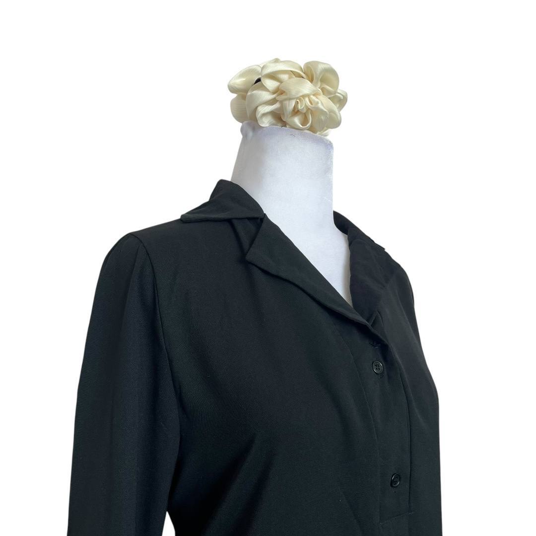 Black Long-Sleeve Shirt