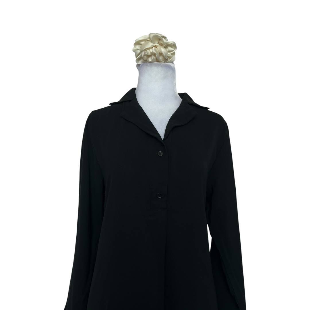 Black Long-Sleeve Shirt