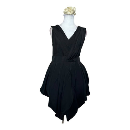 Black Sleeveless Cocktail Dress