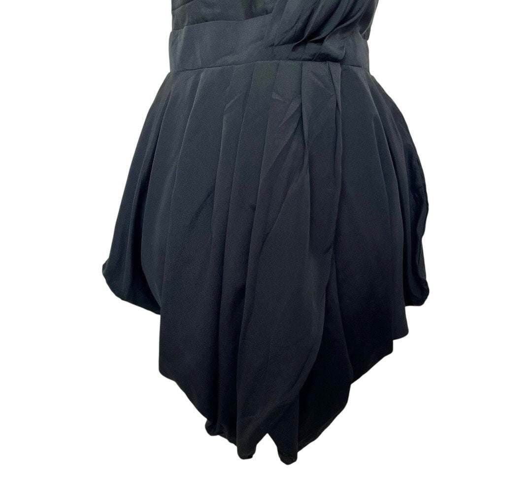 Black Sleeveless Cocktail Dress
