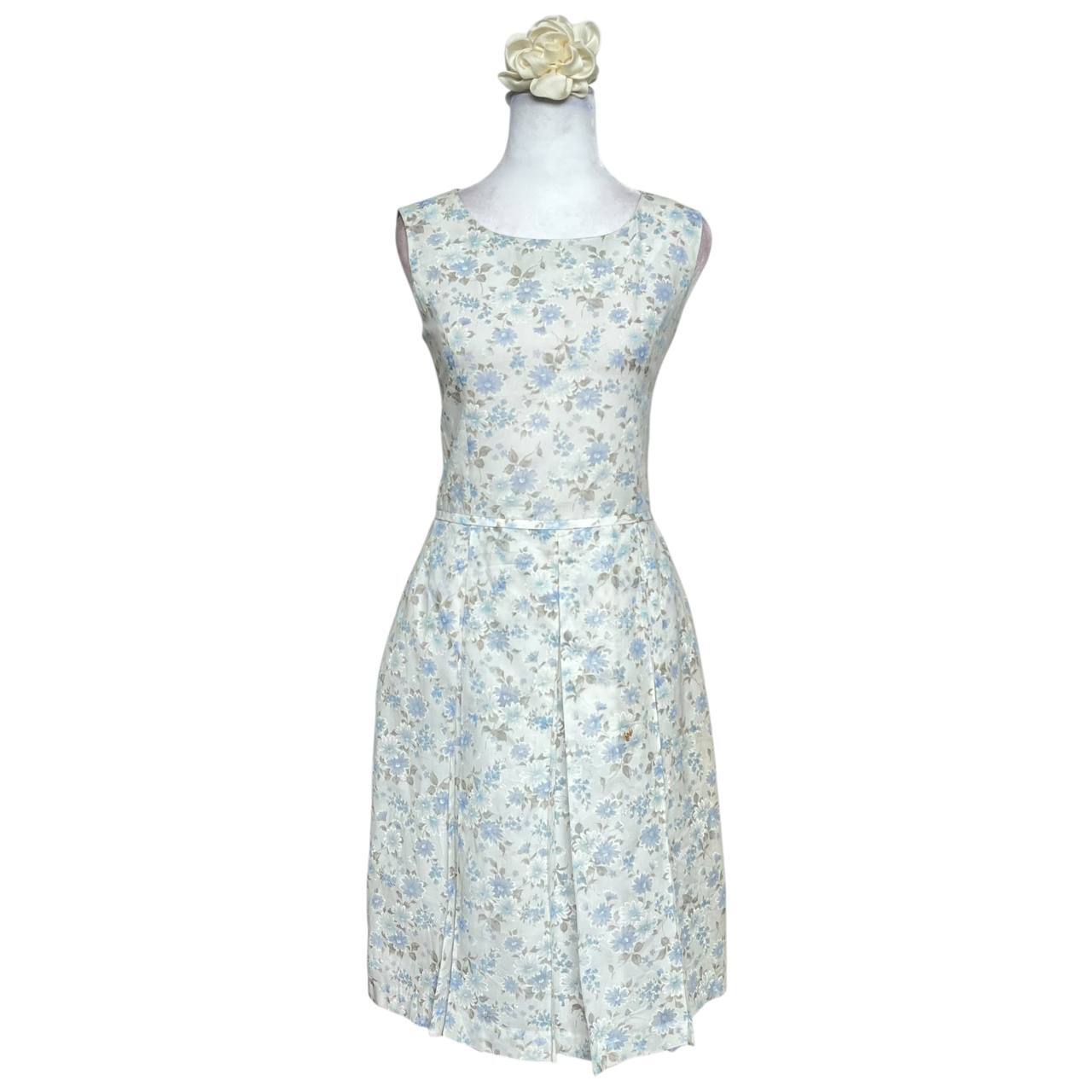 Vintage Midi Floral Dress