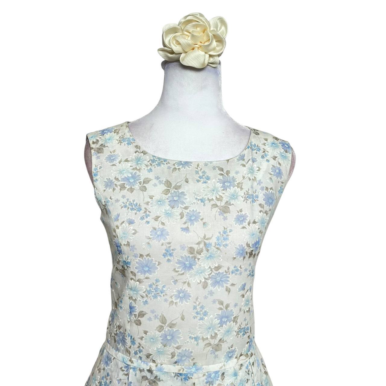 Vintage Midi Floral Dress