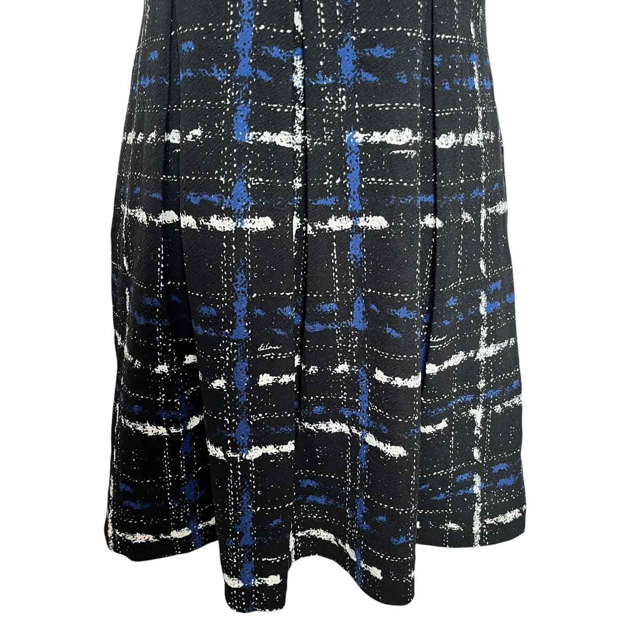 Elegant Plaid Sleeveless Dress