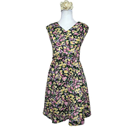 Floral Fit and Flare Minidress