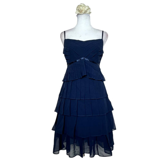 Navy Ruffled Layers