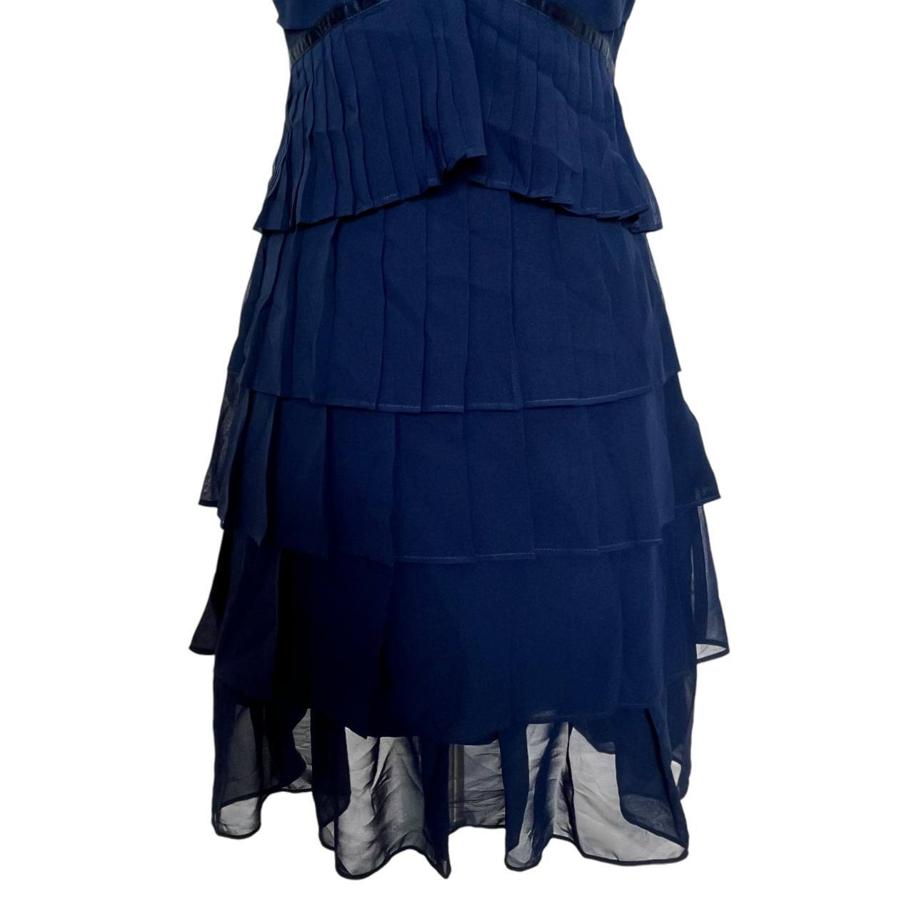 Navy Ruffled Layers