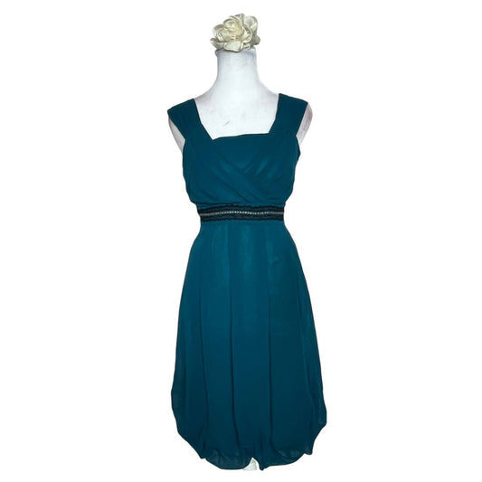 Teal Bubble Hem