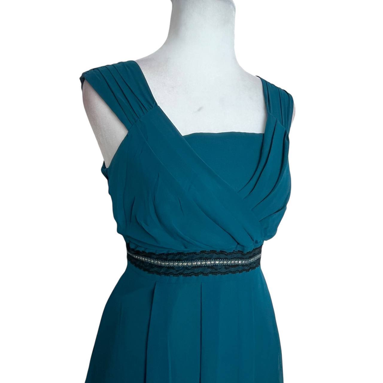 Teal Bubble Hem