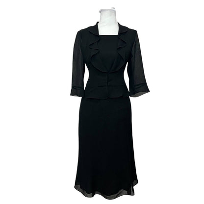 Elegant Black Dress Suit