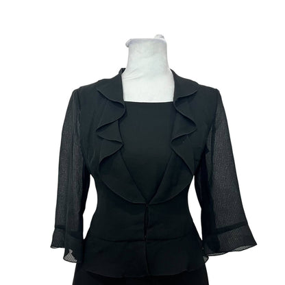 Elegant Black Dress Suit