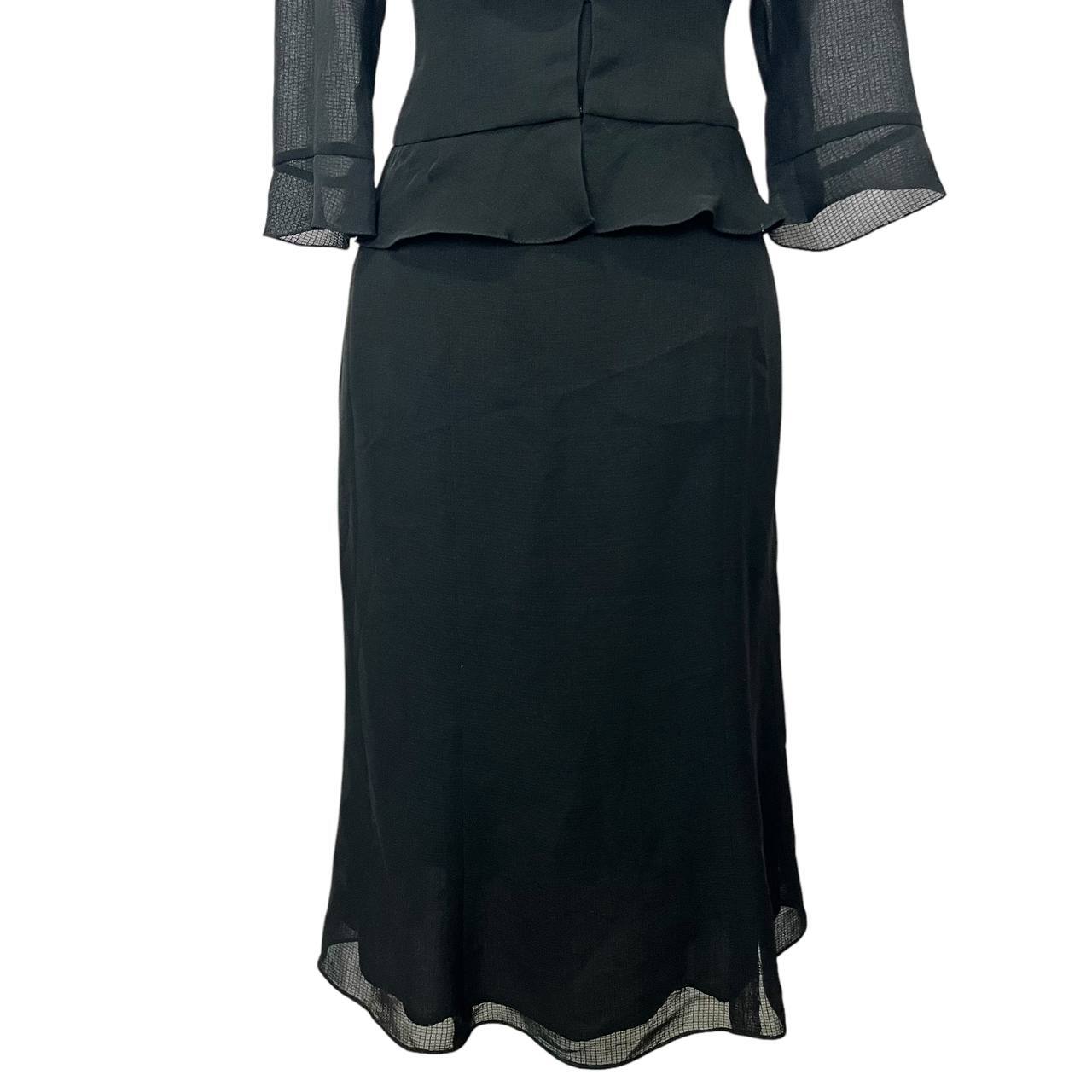 Elegant Black Dress Suit