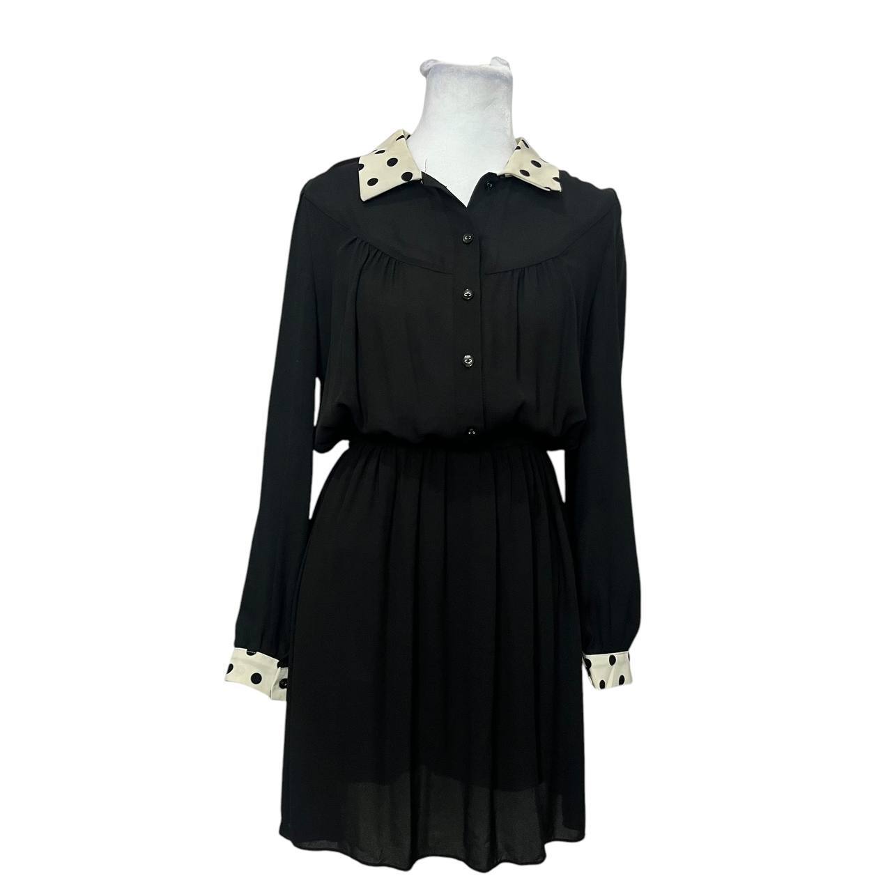 Vintage A-Line Dress with Elastic Waist