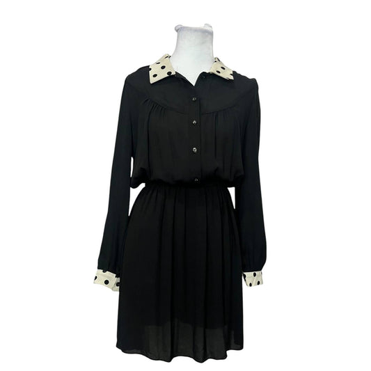 Vintage A-Line Dress with Elastic Waist