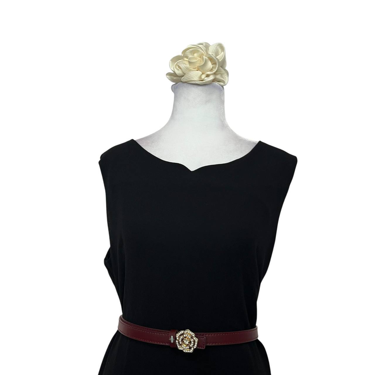 Classic Black Sleeveless Dress