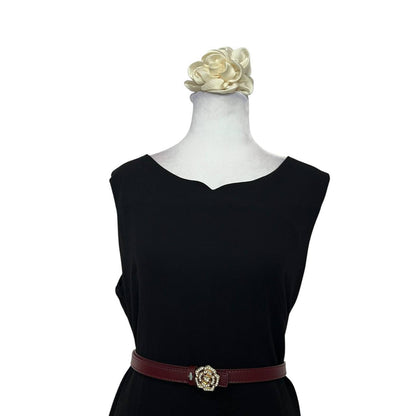 Classic Black Sleeveless Dress